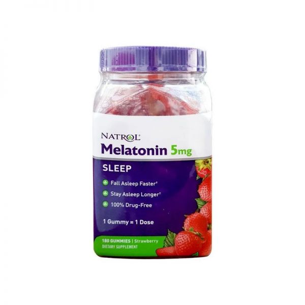 Kẹo dẻo giúp ngủ ngon Natrol Gummies Melatinin