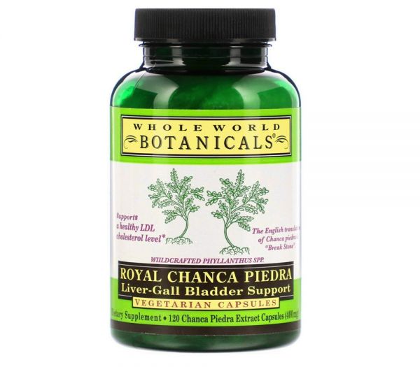 Royal Chanca Piedra, Liver-Gall Bladder Support, 400mg, 102 Vegetarian Capsules